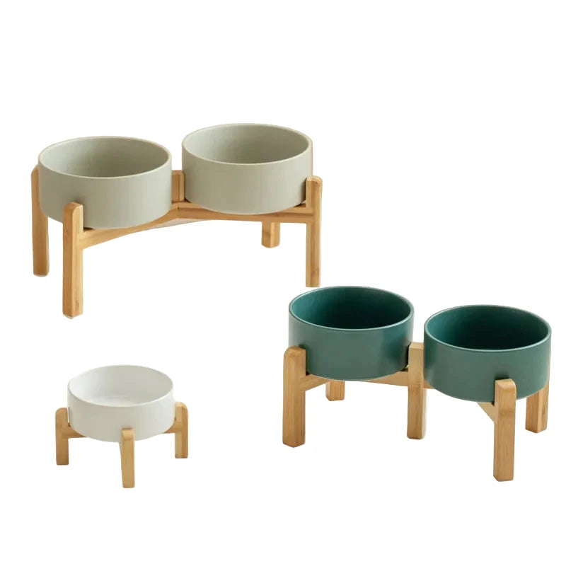 Elevated Dog Bowls and Ceramic Pet Bowls