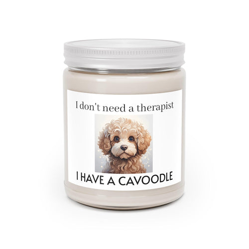 Apricot Cavoodle Candle Scented Candles, 255g - RPBA Shop