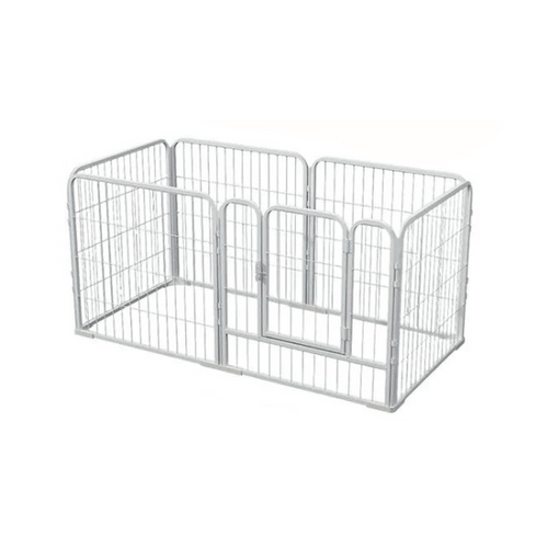6-panel Foldable Metal Puppy Playpen