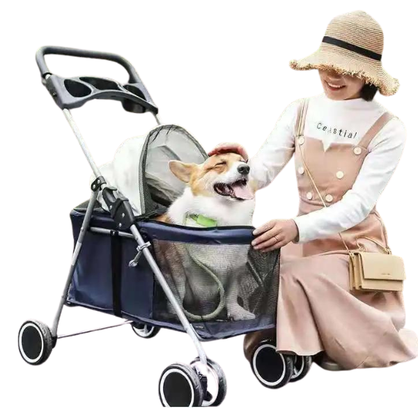 Portable Folding Pet Trolley