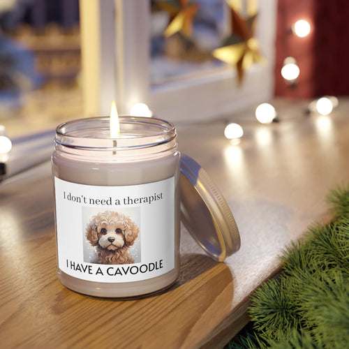 Apricot Cavoodle Candle Scented Candles, 255g - RPBA Shop