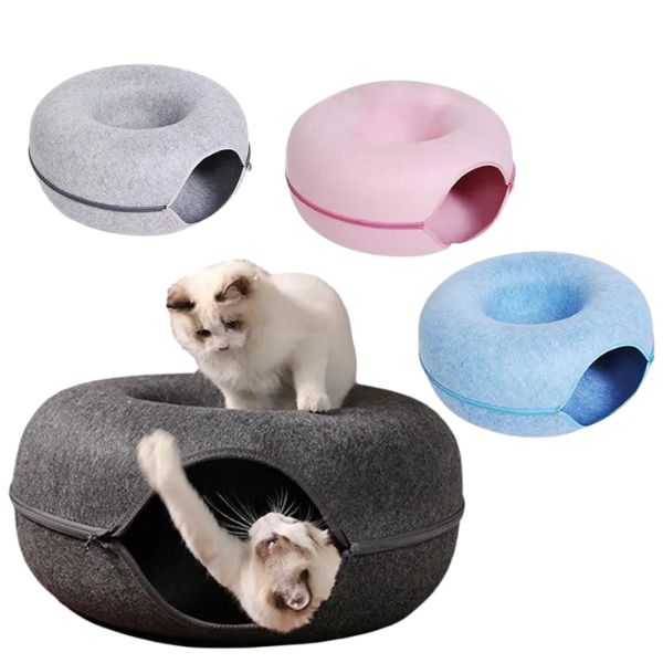 Cat Bed Donut Shape Bed