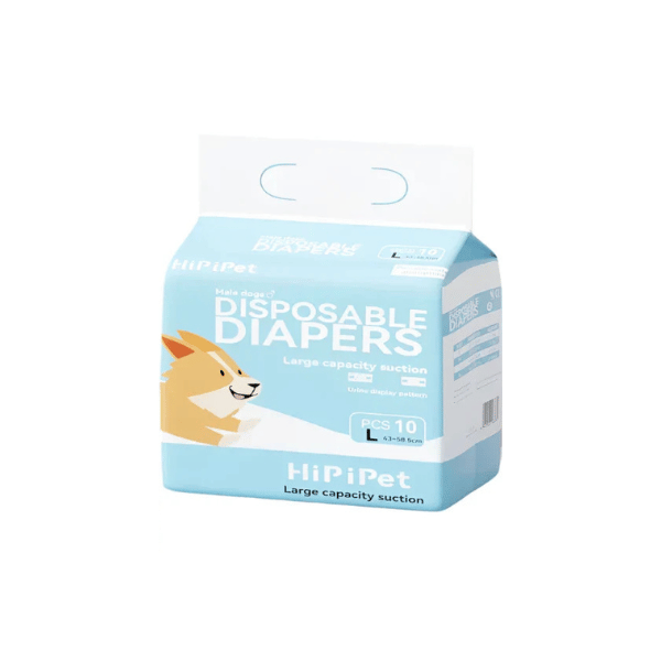 10pcs Disposable Pet Diapers for Male and Female Dog