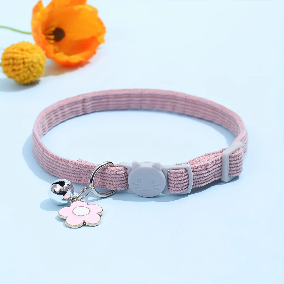 Collar With Ring Bell For Small Breed Pets