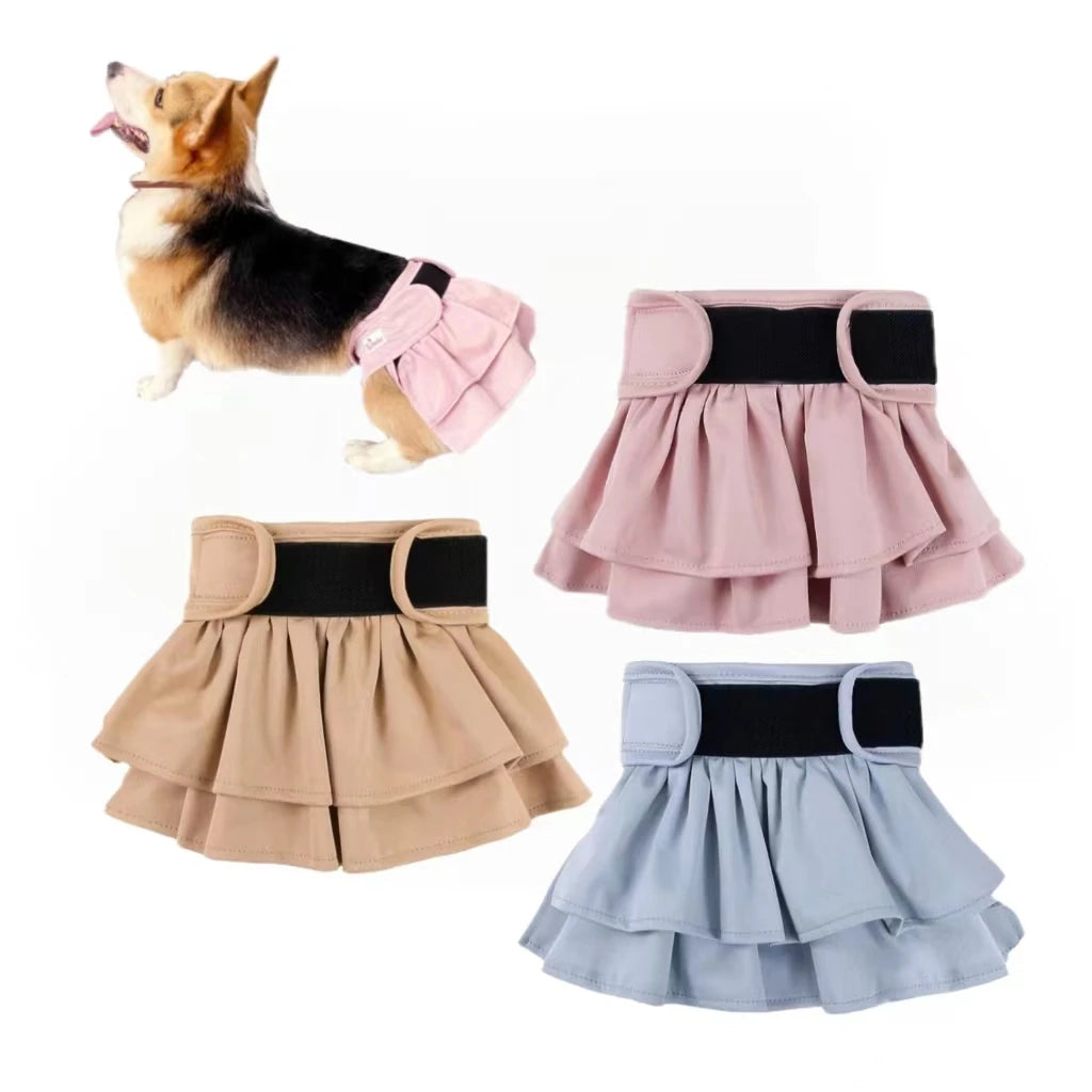 Washable Dog Diaper Female Skirt Inspired