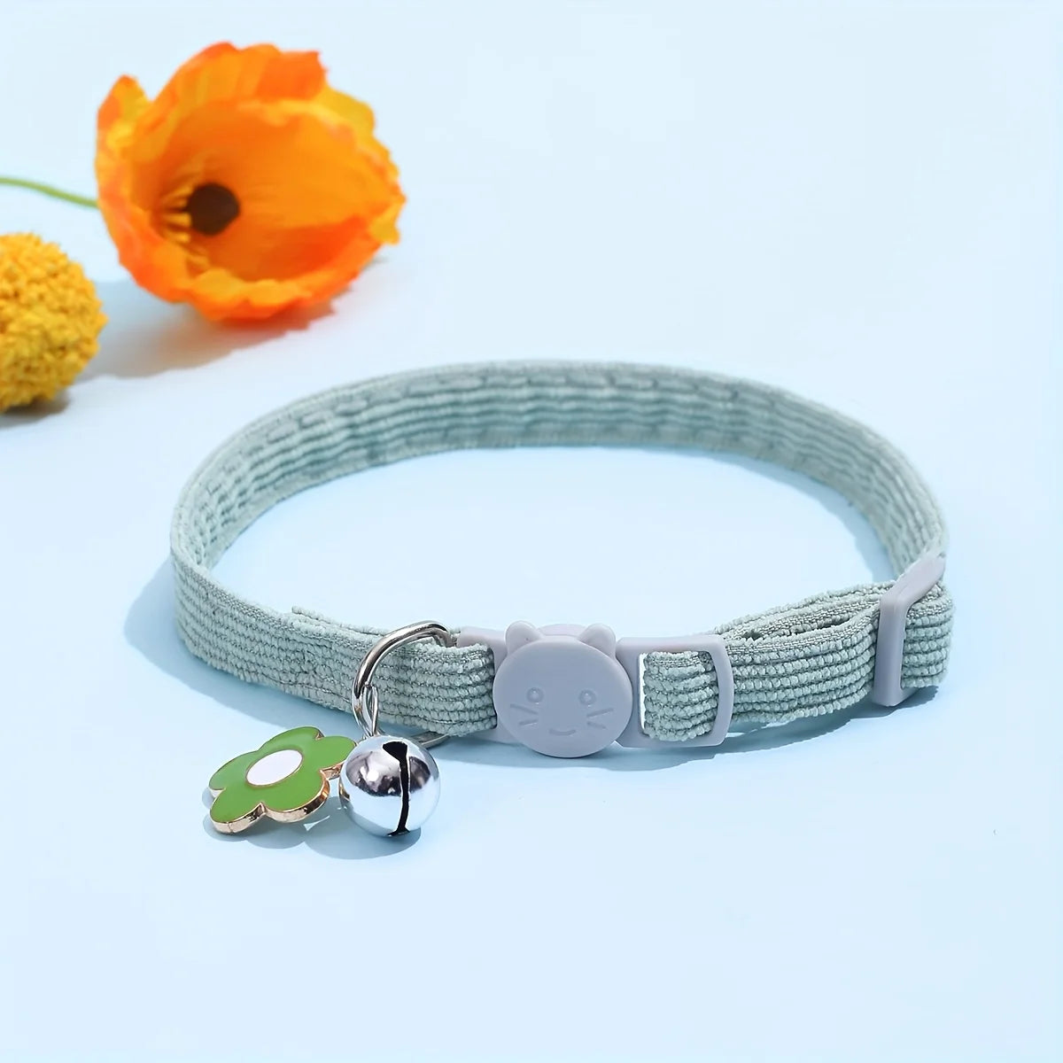 Collar With Ring Bell For Small Breed Pets