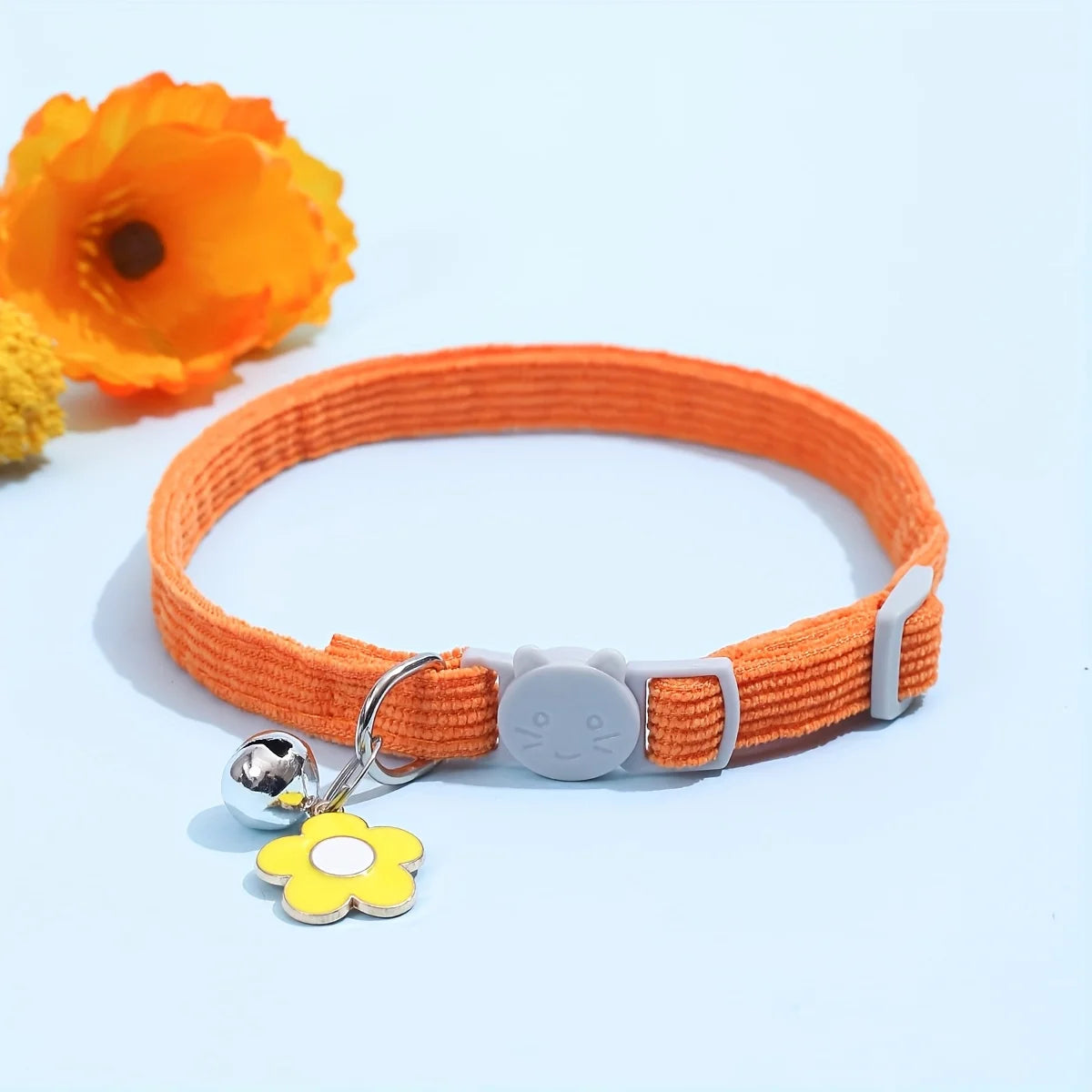 Collar With Ring Bell For Small Breed Pets