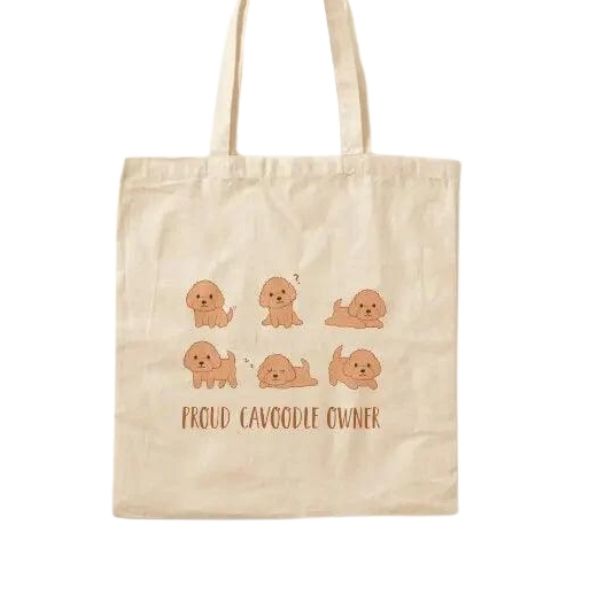 Proud Cavoodle Owner Bag Casual Tote