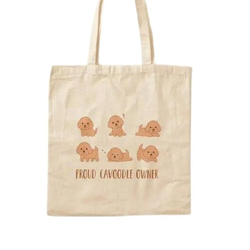 Proud Cavoodle Owner Bag Casual Tote