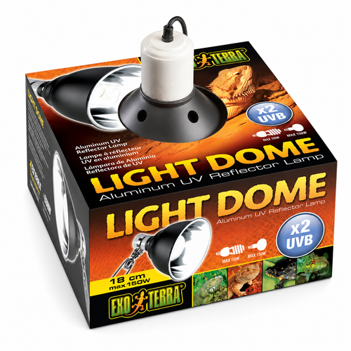 Reptile Light Dome with aluminium reflector, product shot