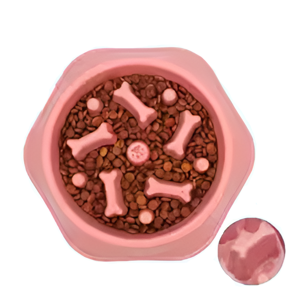 Slow Feeder Pet Bowl Non-Slip Design
