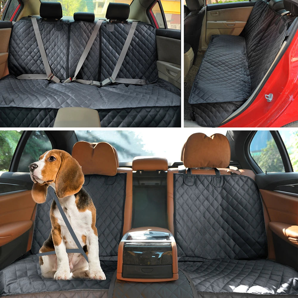 Argyle Dog Car Seat Cover