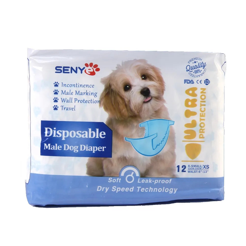 Male Dog Disposable Diapers