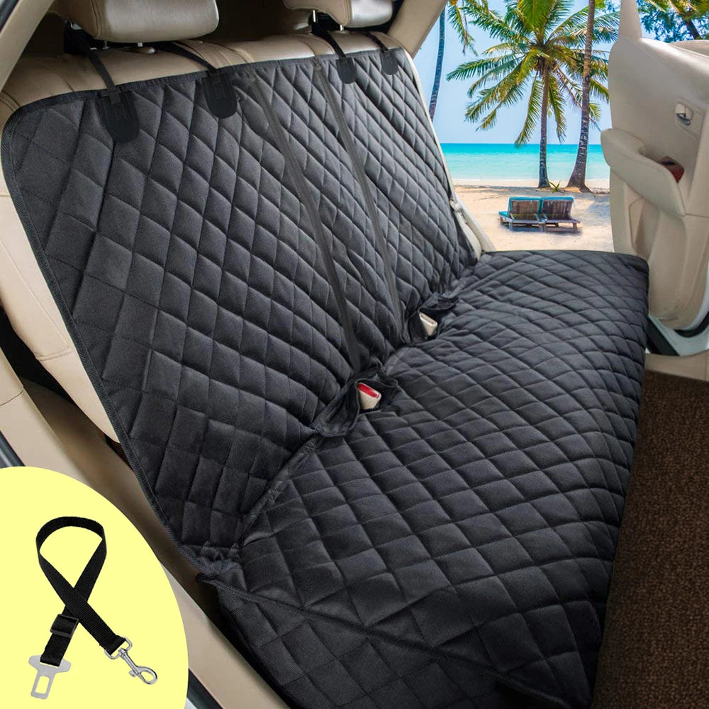 Argyle Dog Car Seat Cover
