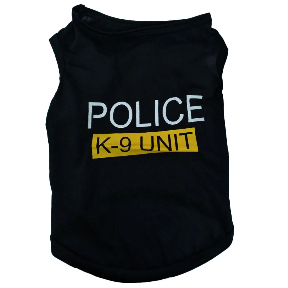Pet Police Vest Outfit