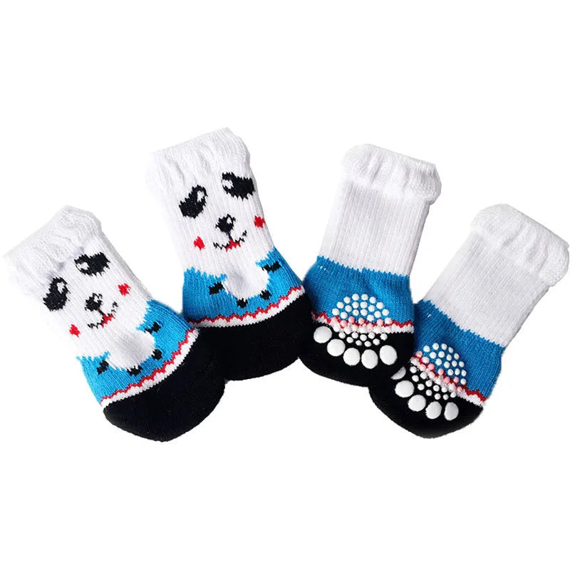 4 Pc Warm Puppy Socks