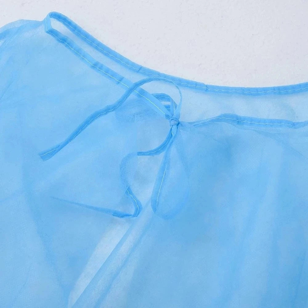 Disposable Non-Woven Protective Gown