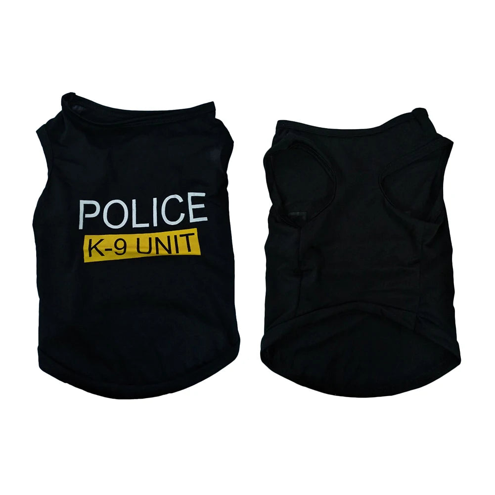 Pet Police Vest Outfit