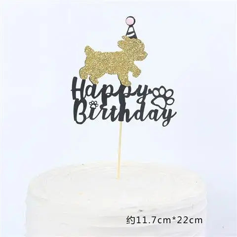 Dog Themed Cake Toppers