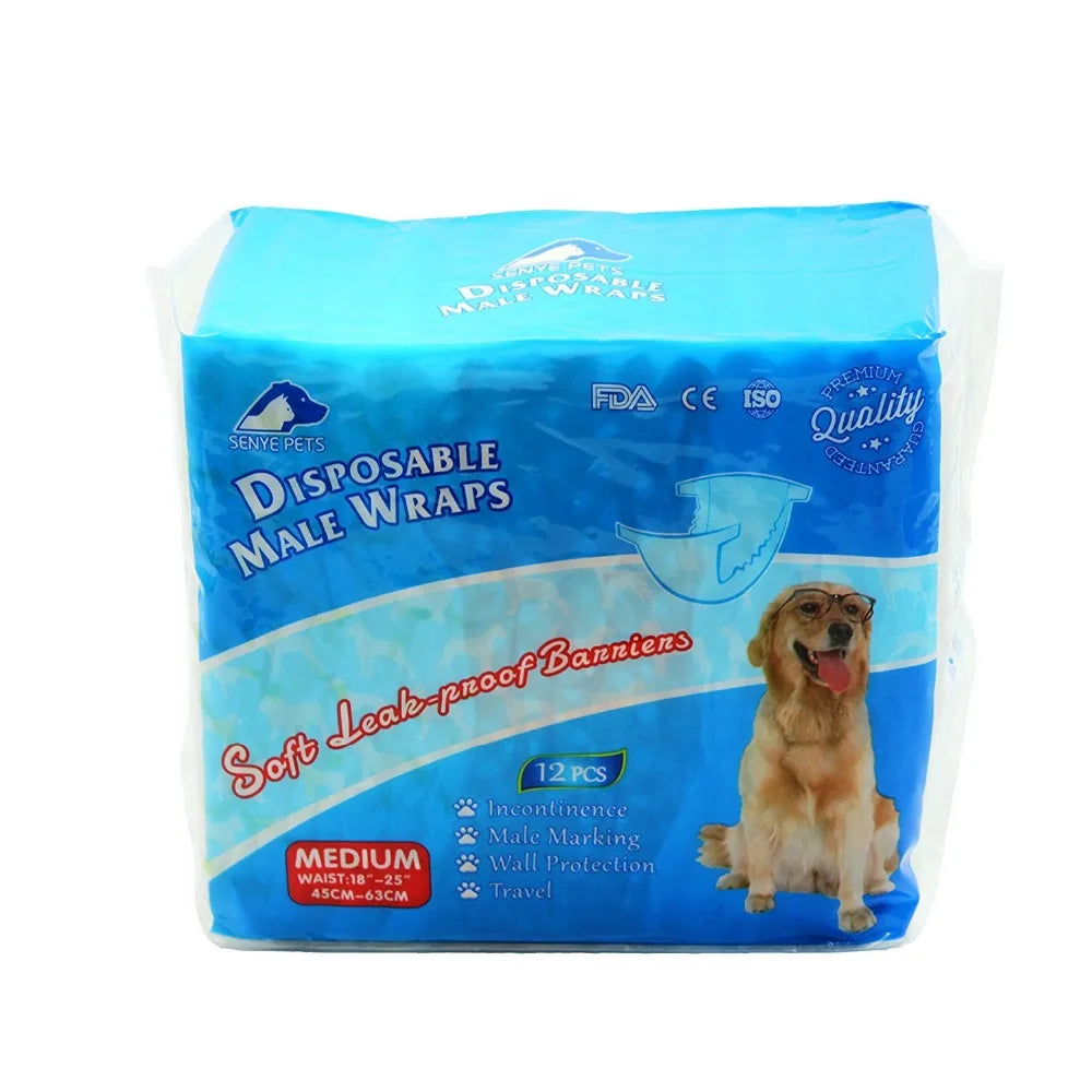 Male Dog Disposable Diapers