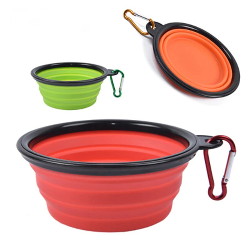 Large Collapsible Dog Travel Bowl