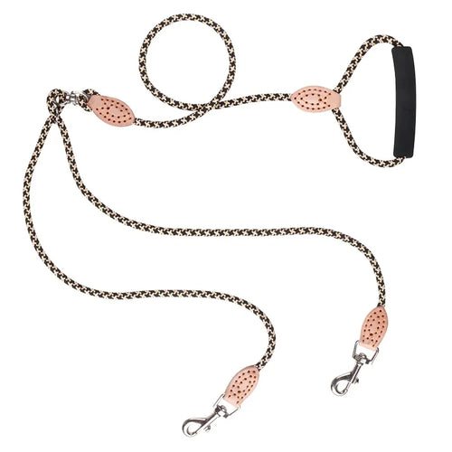 Nylon Double Dog Leash for Walking Two Dogs - RPBA Shop