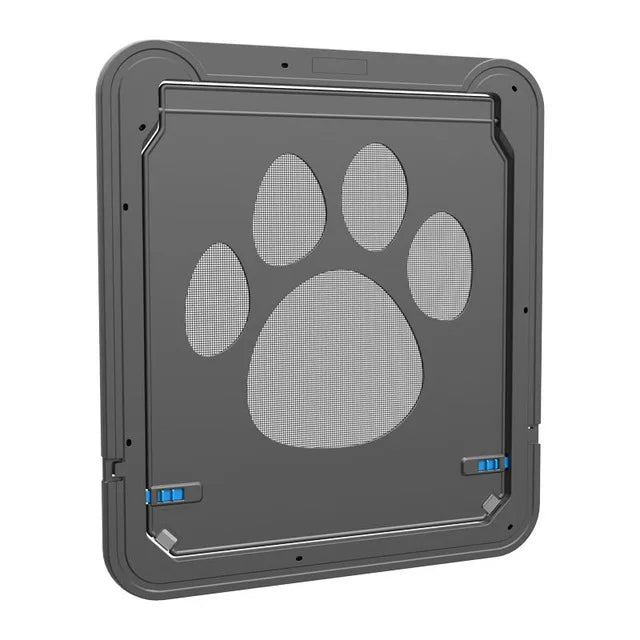 4-Way Lockable Plastic Pet Screen Door