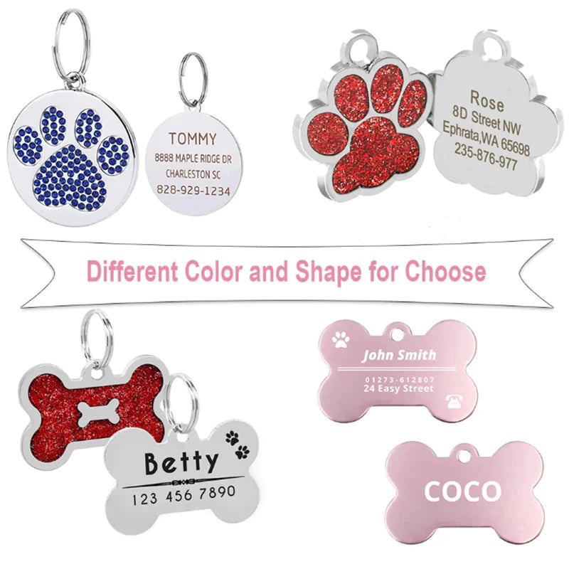 Personalised Dog ID Address Tags RPBA Shop Australia