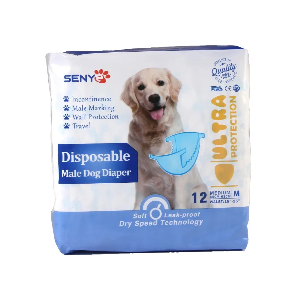 Male Dog Disposable Diapers