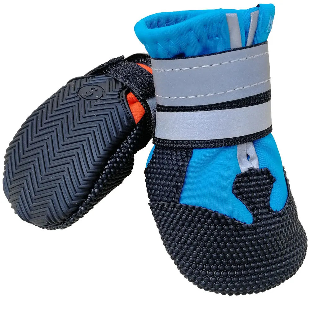 Non-Slip Waterproof Dog Shoes: Medium, Large