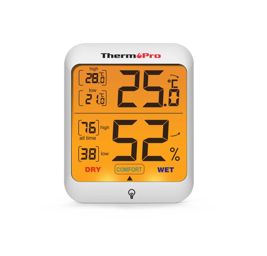 Room Temperature and Humidity Thermometer