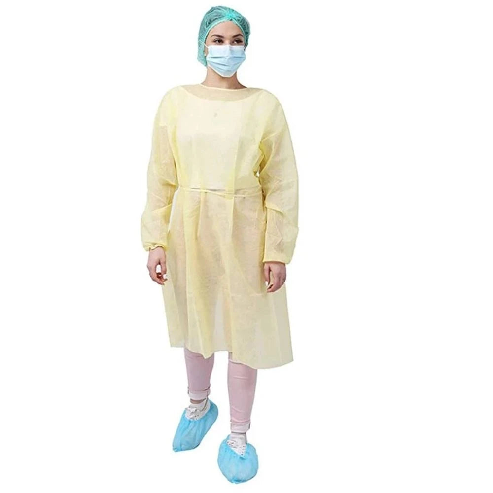 Disposable Non-Woven Protective Gown