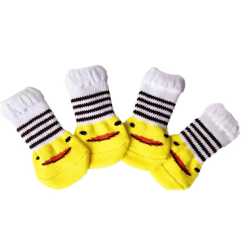 4 Pc Warm Puppy Socks