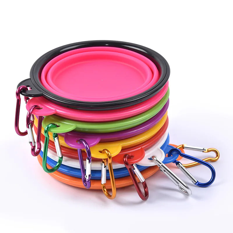 Large Collapsible Dog Travel Bowl