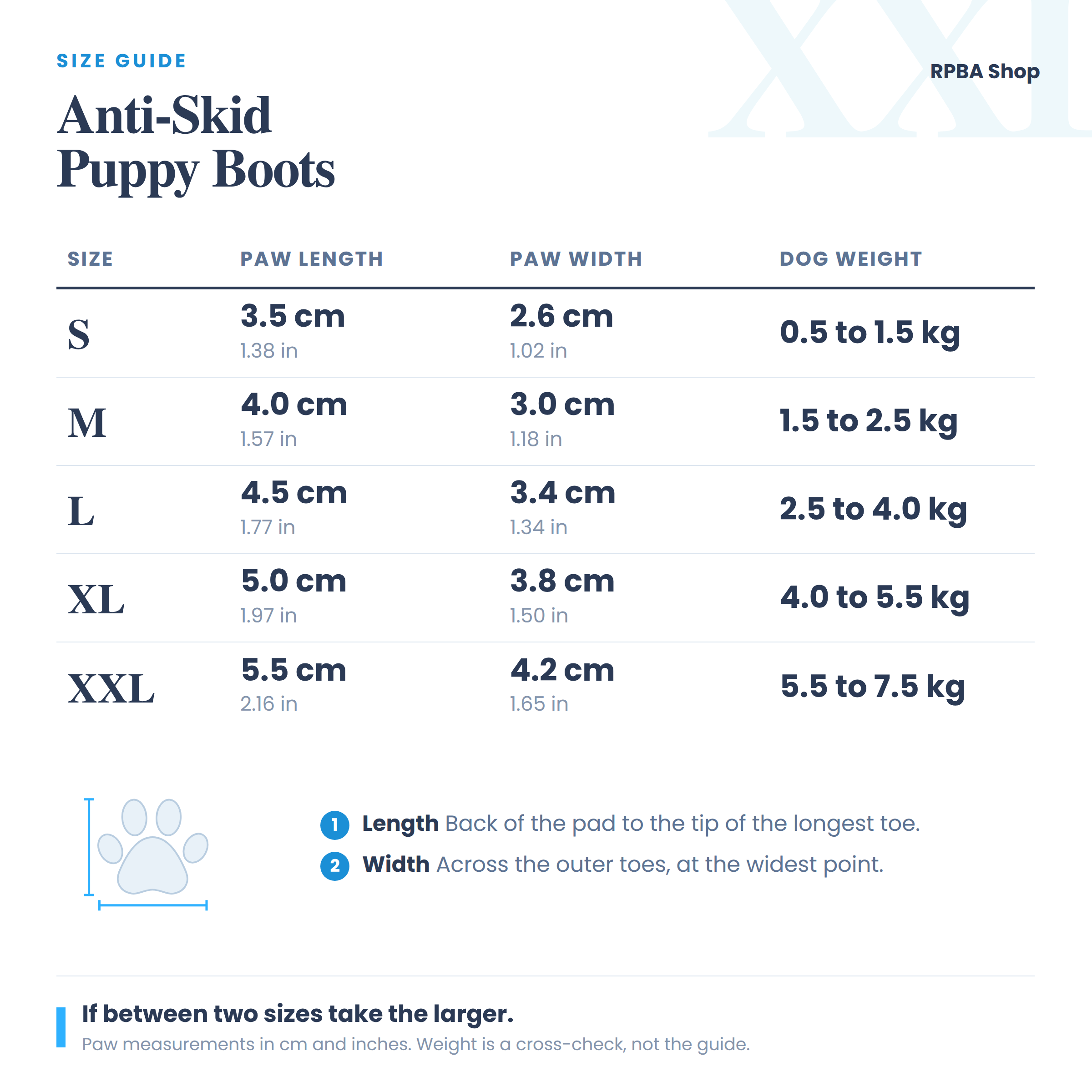 Anti-Skid Puppy Boots