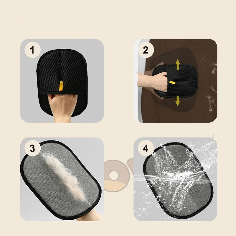Pet Electrostatic Hair Removal Mitts