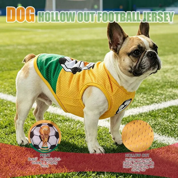 Lightweight Dog Soccer Jersey