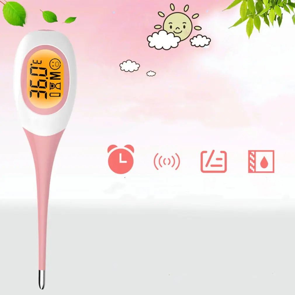 Pink Digital Thermometer for Pets