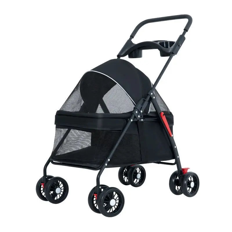 Foldable Detachable Dog Trolley