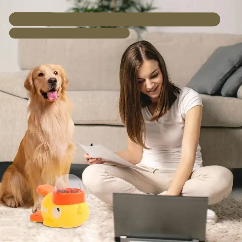 Pets 2-in-1 Automatic Food Treat Dispenser