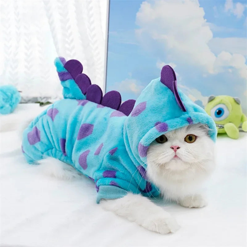 Pet Overalls Pixar Monster Dinosaur Costume