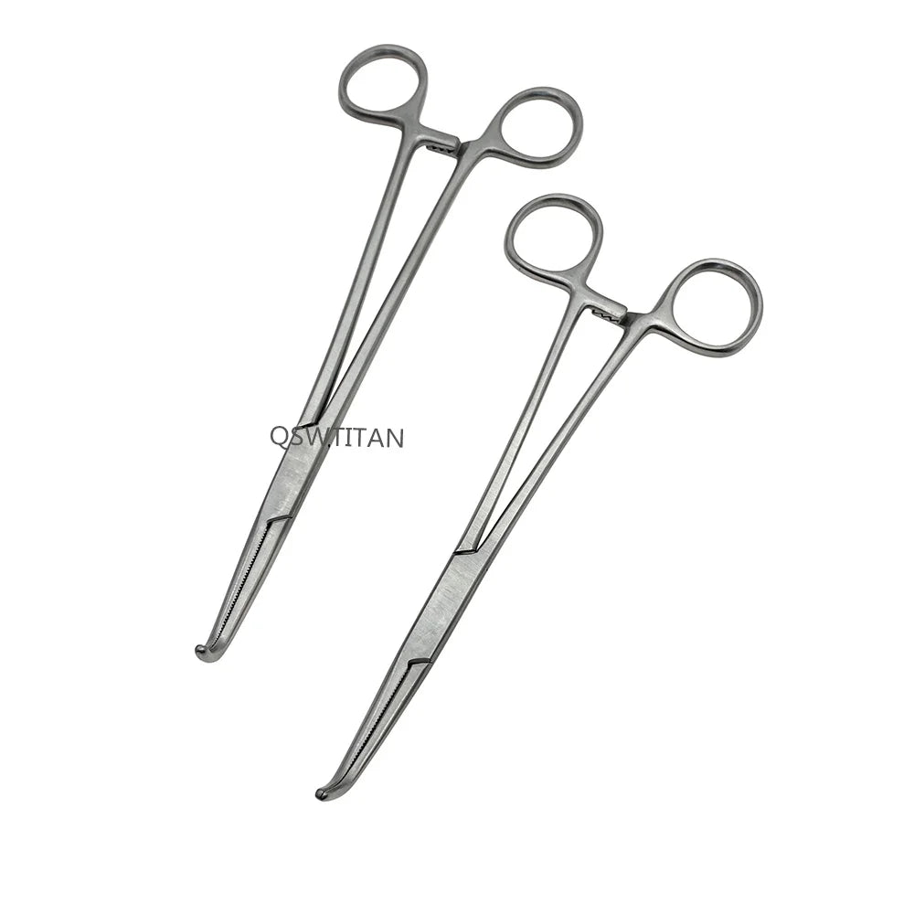 Stainless Steel Hemostatic Forceps for Pets