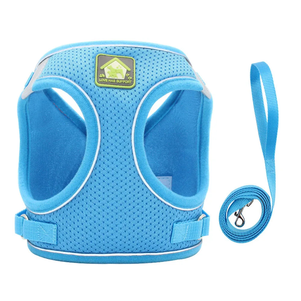 Pet Vest Harness With Leash