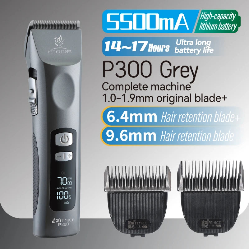 Cordless Pet Grooming Clipper