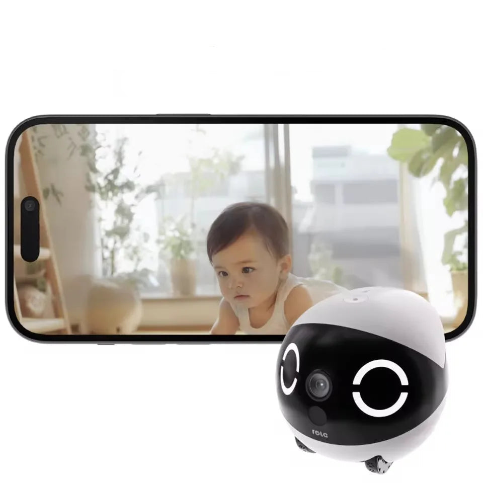Mini Pet Companion Robot with 2K Camera