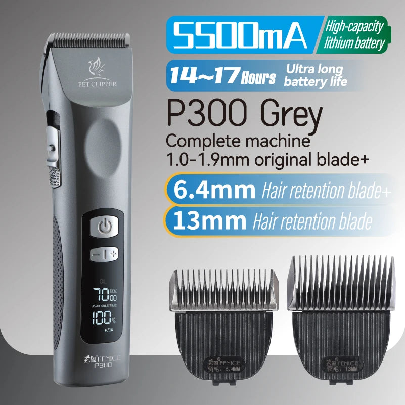 Cordless Pet Grooming Clipper