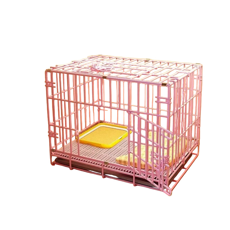 Luxury Indoor Dog House with Toilet and Tray