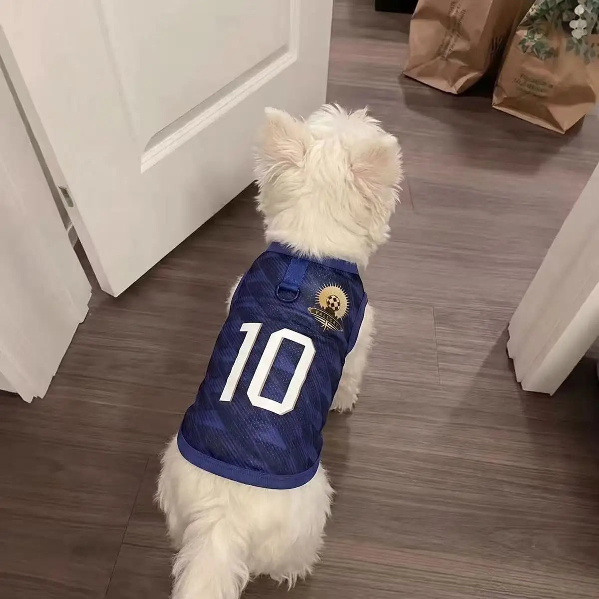 Breathable Mesh Dog Soccer Jersey