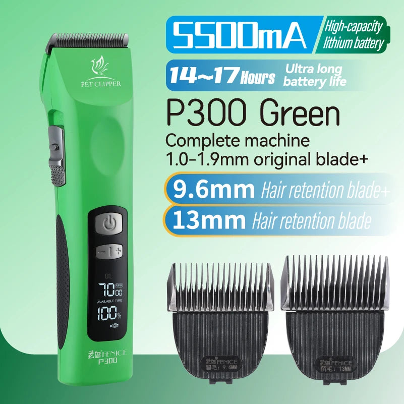 Cordless Pet Grooming Clipper