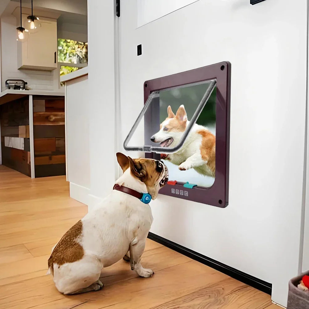Pet Flap Door with 4 Way Security Lock